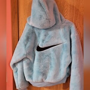Nike Fuzzy Blue Coat
